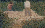 Two Stonebreakers Georges Seurat